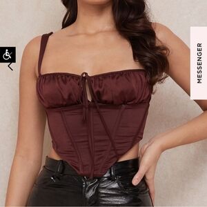 House Of CB Corset Top Size M